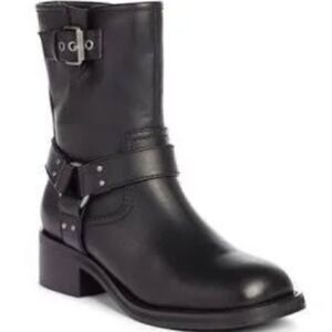 Open Edit Rylan side zip moto boot with silver tone hardware. Size 6 NWT
